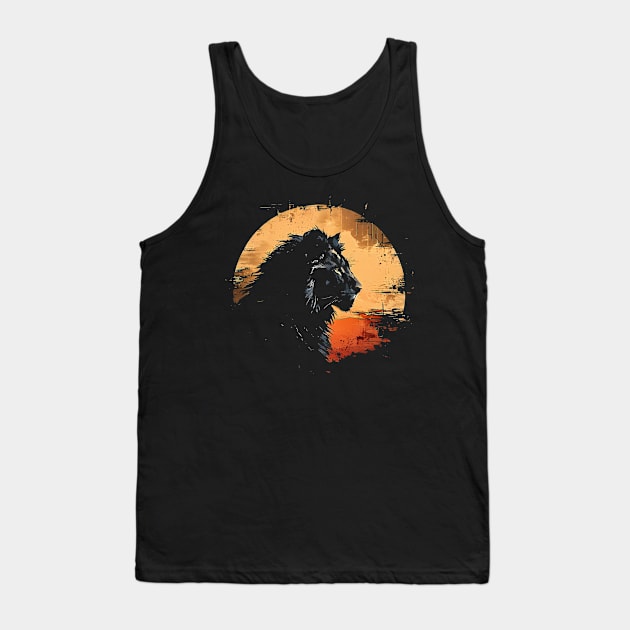 Lion Soul Tank Top by Sojourner Z